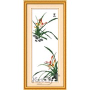 Tranh tứ quý (Lan)